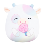 SQUISHMALLOWS Kráva s cukrovou vatou - Belozi, 13 cm