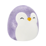 SQUISHMALLOWS Fialový tučňák - Elle, 13 cm