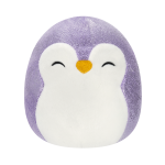 SQUISHMALLOWS Fialový tučňák - Elle, 13 cm