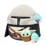 SQUISHMALLOWS Star Wars Mandalorian a Grogu, 30 cm