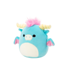 SQUISHMALLOWS Modrý drak - Byron, 13 cm
