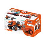 FALK 260C Baby Kubota ride-on traktor s přívěsem, hrable a lopata