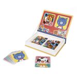Janod Magnetická kniha Magnetibook Zvířata Puzzle