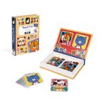 Janod Magnetická kniha Magnetibook Zvířata Puzzle