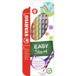 Ergonomické pastelky pro praváky - STABILO EASYcolors - 6 ks sada - 6 různých barev