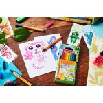 Jemný liner - STABILO point 88 Mini Animal Vibes - 8 ks sada - včetně samolepky