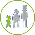 Trojhranné pastelky - STABILO Trio silná krátká Animal Vibes - 12 ks sada - s motivy zvířat