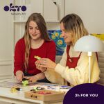 OKTO – Výtvarná modelovací sada „Sukulenty“ v dřevěném rámu 