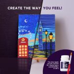OKTO Výtvarný set malování hmotou #Londoncity 30x40 cm