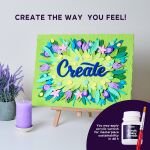 OKTO Lettering Výtvarný set malování hmotou 