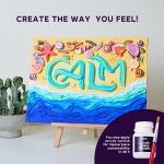 OKTO Lettering Výtvarný set malování hmotou 