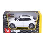 Bburago 1:24 Plus Porsche Macan White