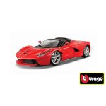 Bburago 1:24 La Ferrari Aperta červená