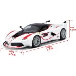 Bburago 1:24 Ferrari Racing FXX K White