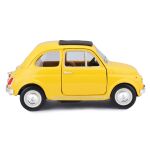 Bburago 1:24 Fiat 500 F 1965 žlutá 18-22098