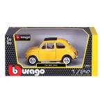 Bburago 1:24 Fiat 500 F 1965 žlutá 18-22098