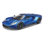 Bburago 1:32 Ford GT - 2019 - Light Blue/Orange
