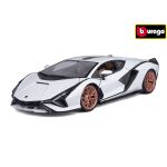 Bburago 1:18 TOP Lamborghini Sián FKP 37 White/Black