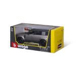 Bburago 1:24 Plus Land Rover Defender 110 Silver