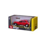 Bburago 1:24 Plus - 1987 Mercedes-Benz 190E - Red