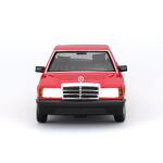 Bburago 1:24 Plus - 1987 Mercedes-Benz 190E - Red