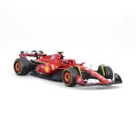 Bburago 1:43 Formula F1 Ferrari Scuderia SF-24 (2024) nr.55 Carlos Sainz  - with driver and decorati