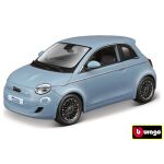 Bburago 1:24 Plus - Fiat 500e (2023) - Blue