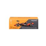 Bburago 1:24 RACE Formula F1 - McLaren F1 Team MCL38 (2024) #81 (Oscar Piastr) - Hard case