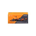 Bburago 1:43 RACE Formula F1 - McLaren F1 Team MCL38 (2024) #4 Senna Edition with driver and decorat