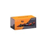 Bburago 1:43 RACE Formula F1 - McLaren F1 Team MCL38 (2024) #81 O. Piastri - Senna Edition with driv