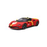 Bburago 1:18 Ferrari SF90 Stradale Asseto Fiorano - Red