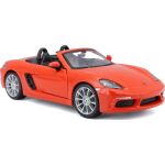 Bburago 1:24 Porsche 718 Boxster oranžová 18-21087