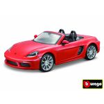 Bburago 1:24 Porsche 718 Boxster oranžová 18-21087