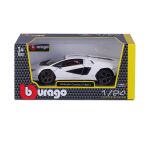 Bburago 1:24 Plus Lamborghini Countach LPI 800-4 White