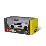 Bburago 1:24 Plus Lamborghini Countach LPI 800-4 White