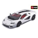 Bburago 1:24 Plus Lamborghini Countach LPI 800-4 White