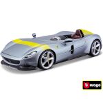 Bburago Ferrari Monza SP1 Silver Blue 1:24