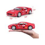 Bburago 1:24 Ferrari Racing F355 Challenge Red