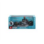 Bburago 1:24 RACE Formula F1 - Mercedes-AMG F1 W14 E (2023) #44 Lewis Hamilton with driver and decor