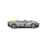 Bburago 1:43 Ferrari  Signature Series - Ferrari Monza SP1 - Silver/ Yellow