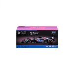 Bburago 1:43 RACE Formula F1 - BWT Alpine F1 Team A524 (2024) #31 (Esteban Ocon) - with driver and d