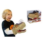 Dino hlava s efekty na ruku 20 cm
