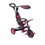 Globber Tříkolka dětská 4v1 - Fuchsia Pink