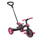 Globber Tříkolka dětská 4v1 - Fuchsia Pink