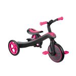 Globber Tříkolka dětská 4v1 - Fuchsia Pink