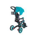Globber Tříkolka dětská skládací 4v1 - Teal