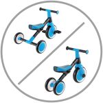 Globber Odrážedlo dětské tříkolové Learning Trike - Sky Blue