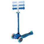 Globber Koloběžka dětská tříkolečková Primo Lights V2 svítící kolečka Navy Blue