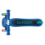 Globber Koloběžka dětská tříkolečková Primo Lights V2 svítící kolečka Navy Blue