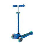 Globber Koloběžka dětská tříkolečková Primo Lights V2 svítící kolečka Navy Blue